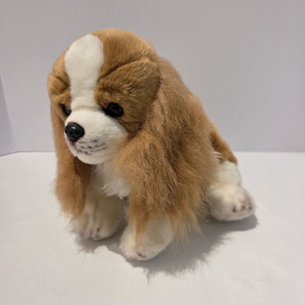BEARINGTON COLLECTION Plush Toy Cavalier King Charles Spaniel Plushie Dog